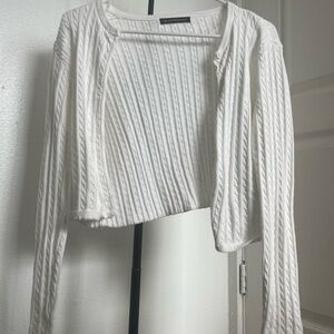 Brandy Melville Cable Knit Sweater